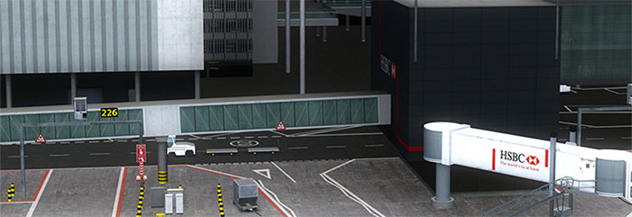 Terminal and jetway