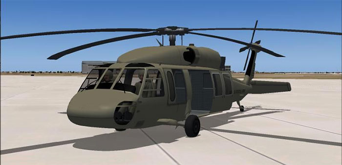 FS2004 UH-60 BlackHawk Package