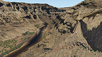 Valley and river using the photoreal scenery in XP11.