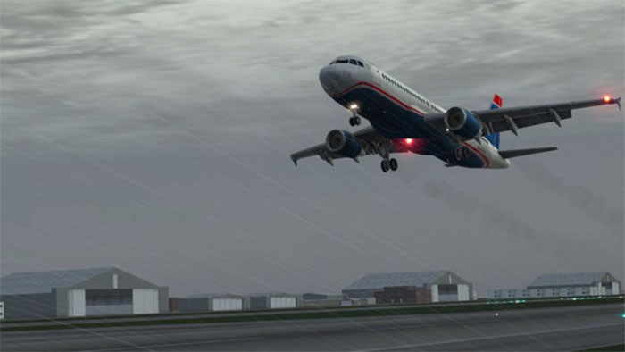 Screenshot from X-Plane 10 Mobile