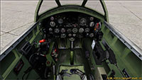 The detailed VC (virtual cockpit).