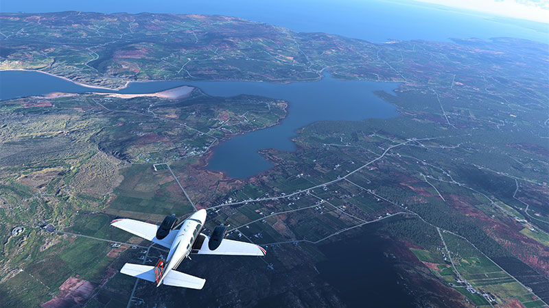 Photoreal freeware scenery mod for Ireland in X-Plane 12.