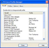 Screenshot using Dirks Software's FS Force.