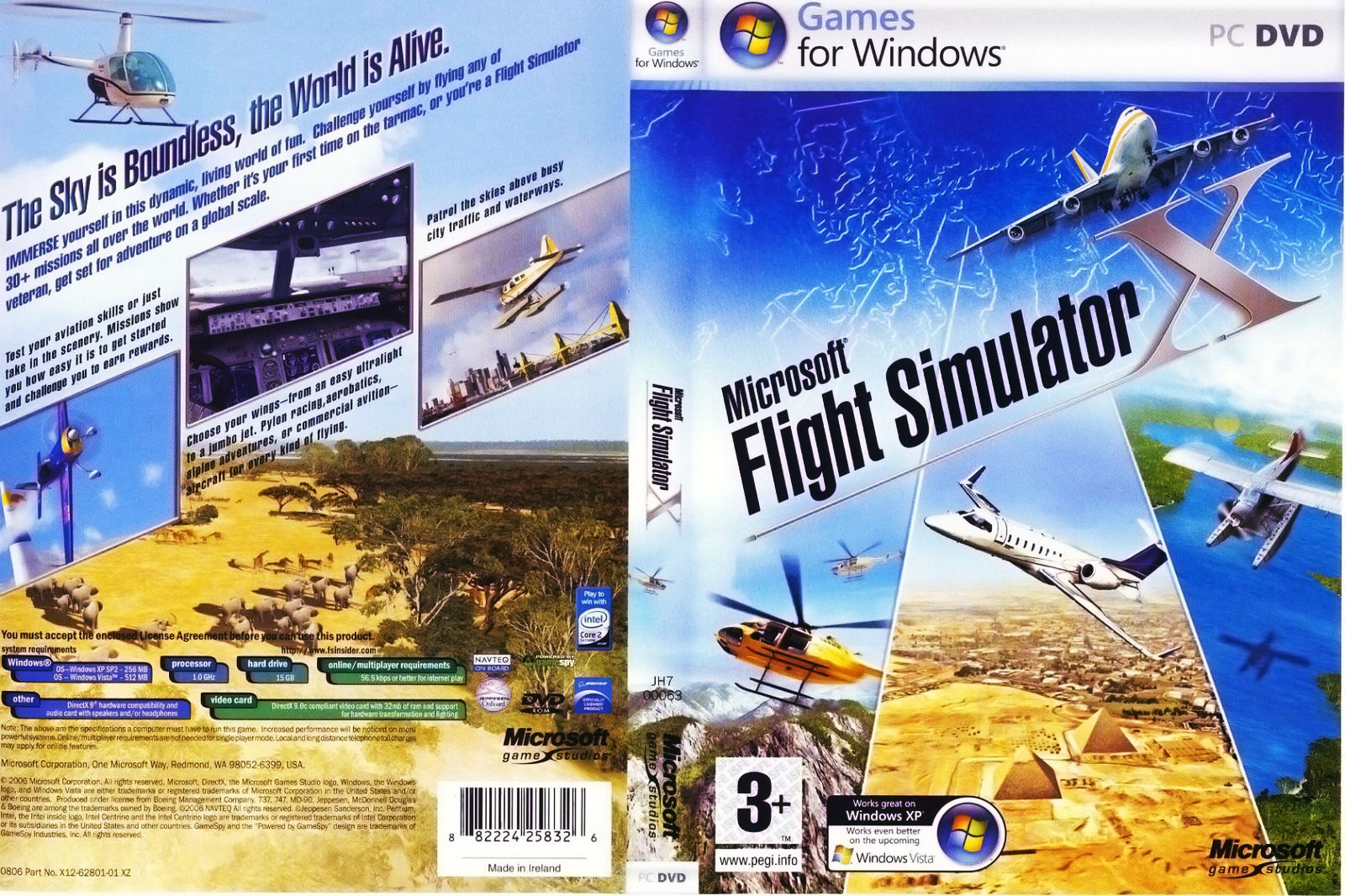 flight simulator x accelleration