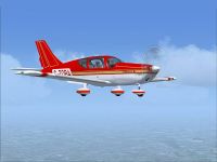 Socata TB10 Tobago in flight.