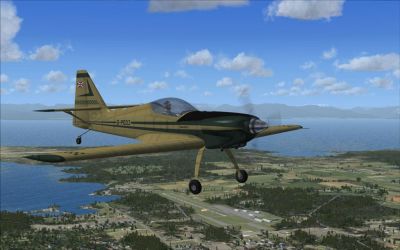 Zlin Z-50Ls in flight.