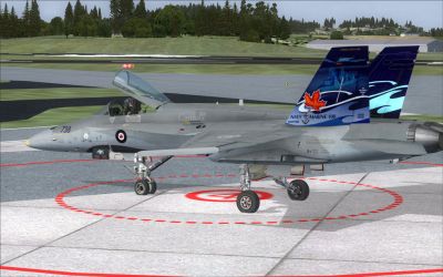 CF-18 2010 Demo Hornet.