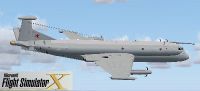 RAF BAE Nimrod R.1 in flight.