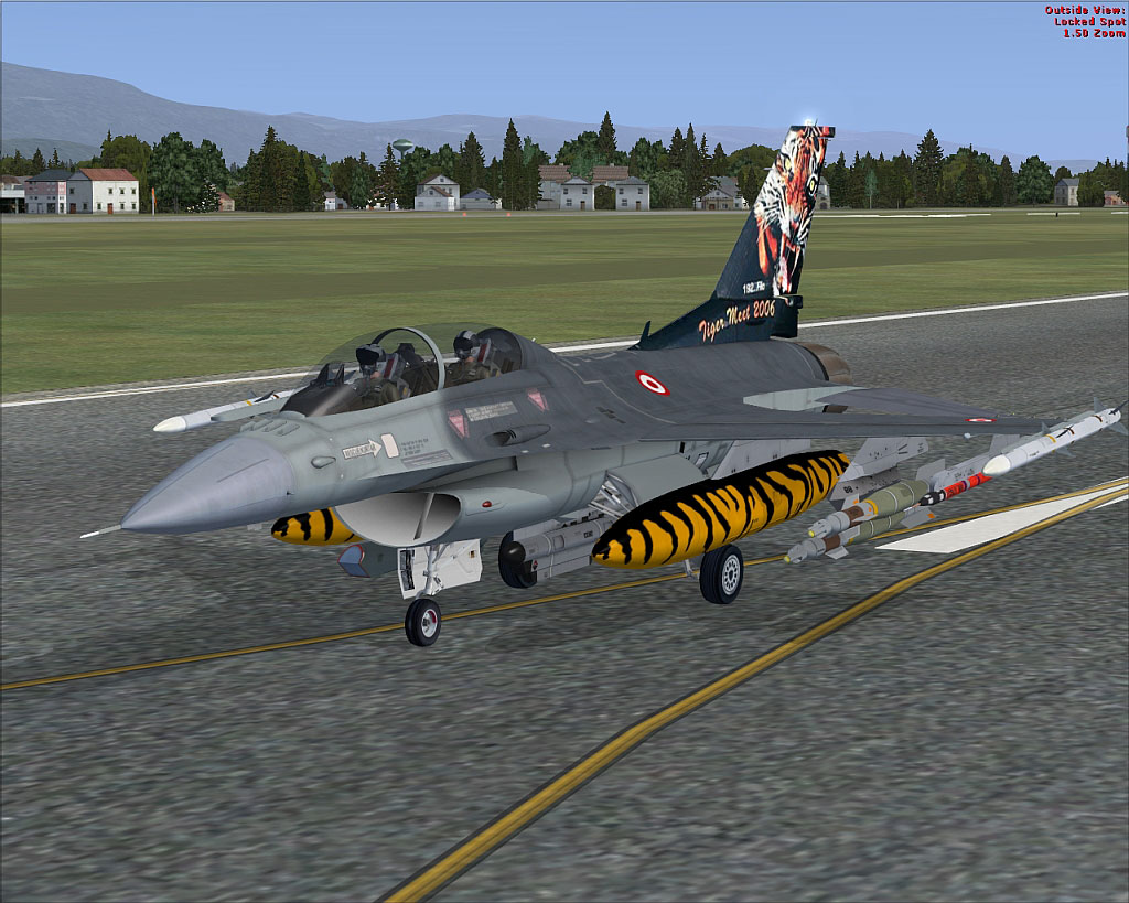 TUAF F-16D Upgrade for FSX