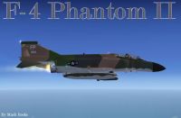 US Air Force F-4 Phantom II in flight.