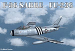 USAF F-86 Sabre FU-236 in flight.