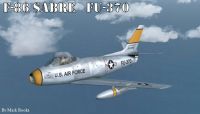 USAF F-86 Sabre FU-370 in flight.