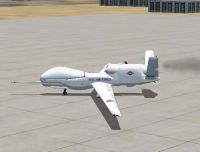USAF Block 20 Global Hawk (RQ-4B) UAV.
