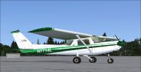 Cessna 150 on tarmac.