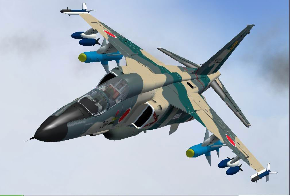 Mitsubishi F-1 Supporting Fighter for FSX