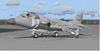 Royal Navy BAE Harrier FA2.