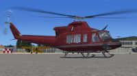 Cera Sim Bell 412 on the ground.