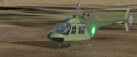 Bell 206 JetRanger Helicopter.