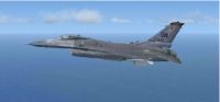 F-16 Viper in flight.