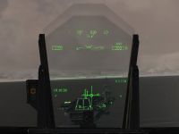 F/A-18 Combat Version with realistic HUD.