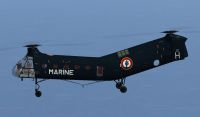 French Navy H-21C in flight.