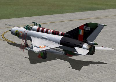 India Air Force MiG-21MF.