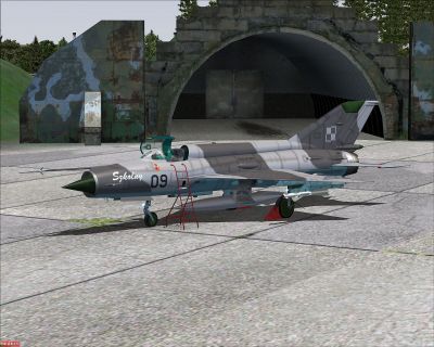 Polish Air Force MiG-21MF.