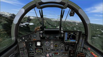 Virtual cockpit of Polish Air Force Mikoyan MiG-29.