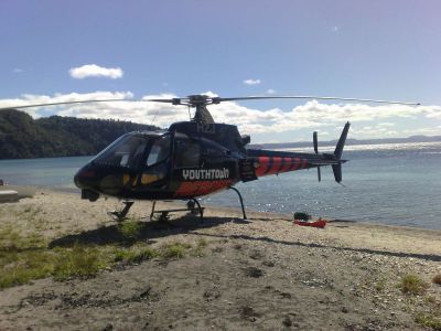 Photograph of Youthtown Rescue Helicopter.