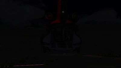 Area51 MH-47 flying at night.