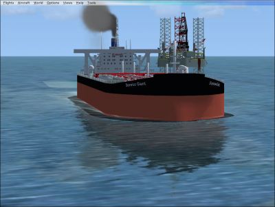 Seawise Giant Ultra Tanker.