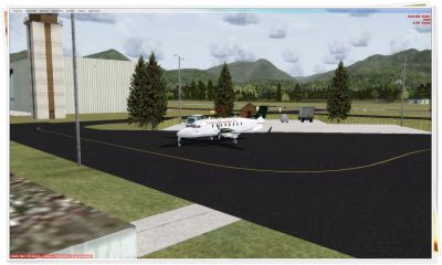 Chilliwack Municipal Airport Scenery.