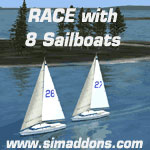 Sailboat Race Scenery.