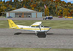 Sidney Municipal Airport Scenery.