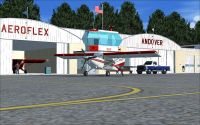 Screenshot of Aeroflex-Andover Airport Hangars.