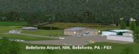 Screenshot of Bellefonte Airport Scenery.