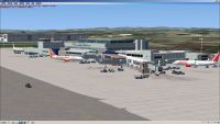Cardiff Airport Scenery.