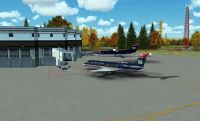 Ithaca-Tomkins County Airport Scenery.