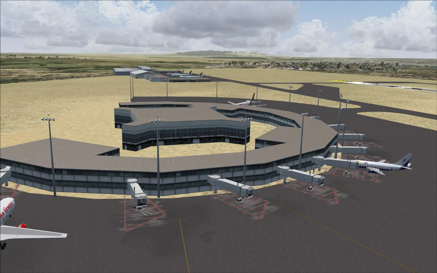 Jomo Kenyatta Nairobi Airport Scenery For FSX