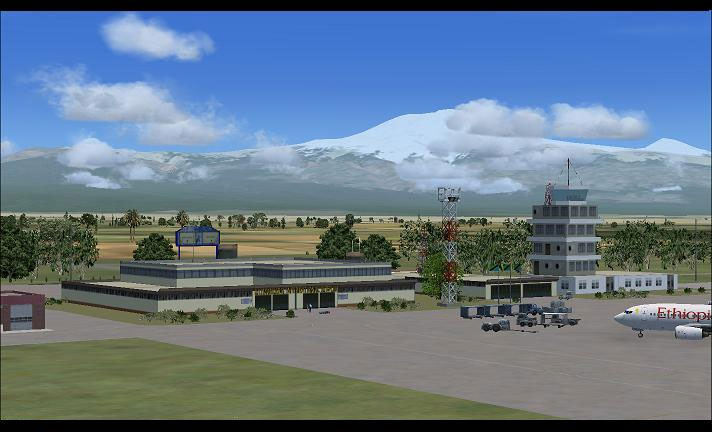 Kilimanjaro International Airport Scenery for FSX