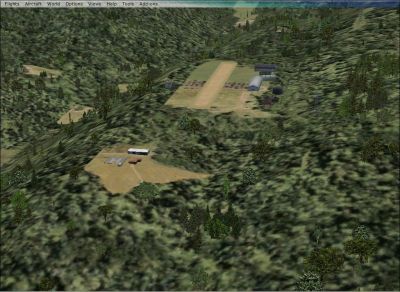 Le Plearb Airfield And Heli Base Scenery.