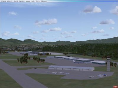 Screenshot of Lihue Airport.
