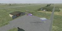 Screenshot of New Castle-Henry County Municipal Airport Scenery.