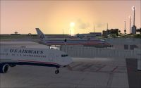 Screenshot of Princess Juliana International Airport.