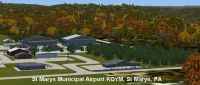 Screenshot of St. Marys Municipal Airport Scenery.