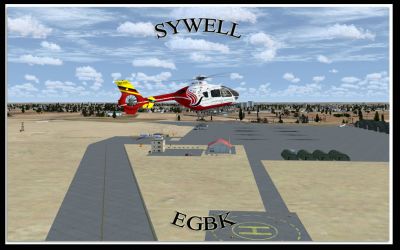 Screenshot of Sywell Aerodrome Scenery.