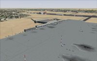 Tripoli International Airport Scenery.