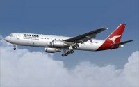 Qantas 767 from CLS.