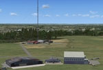 Screenshot of Aerodrome de Nancy-Malzeville Scenery.