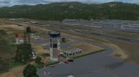 Screenshot of Charallave Airport Scenery.